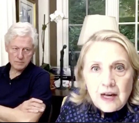High Quality Bill and Hillary Blank Meme Template