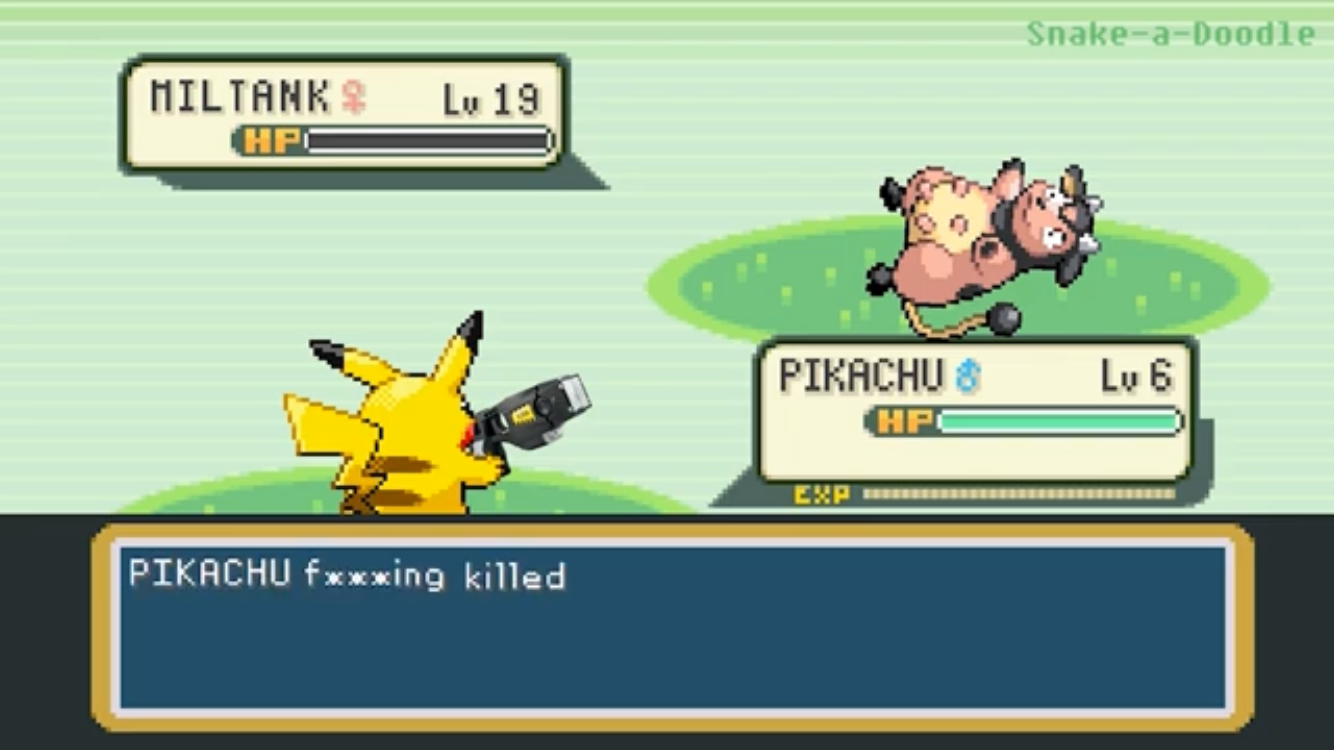 Pikachu killed Blank Meme Template