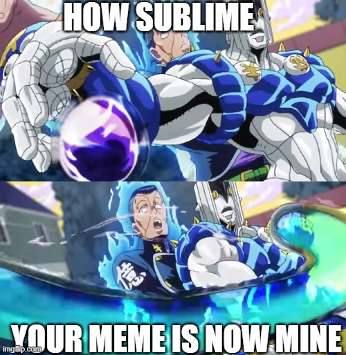 Meme Steal Jojo GIF