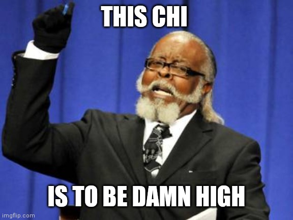 Mulan | THIS CHI; IS TO BE DAMN HIGH | image tagged in memes,too damn high | made w/ Imgflip meme maker