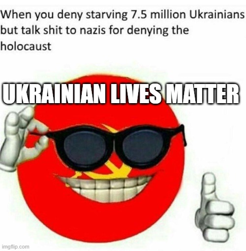 Ukrainian Lives Matter | UKRAINIAN LIVES MATTER | image tagged in two sides of the same coin | made w/ Imgflip meme maker