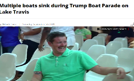 Reaction to Trump Boats Blank Meme Template