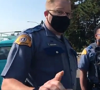 Washington State Trooper Blank Meme Template