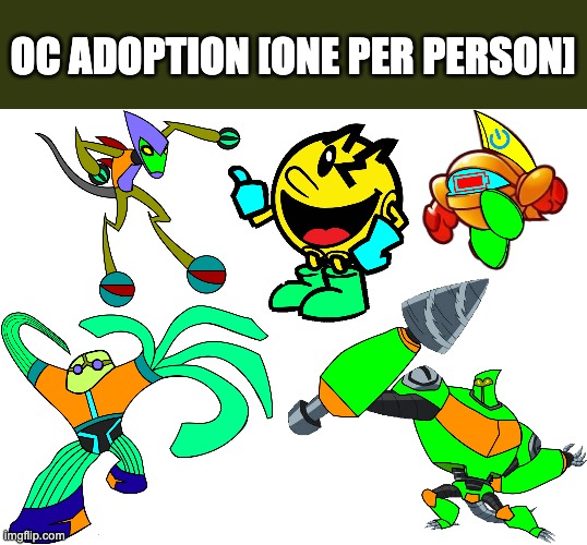 All are currently available | OC ADOPTION [ONE PER PERSON] | made w/ Imgflip meme maker