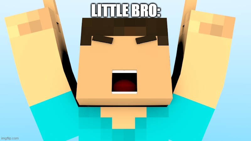 LITTLE BRO: | made w/ Imgflip meme maker