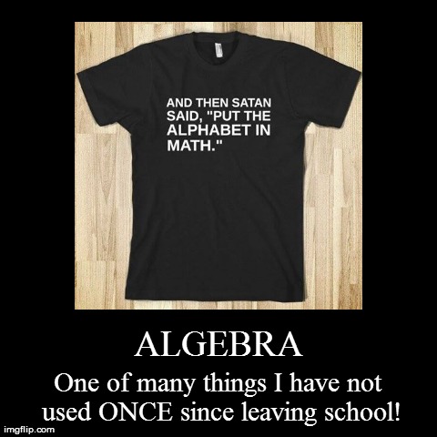 Algebra - Imgflip