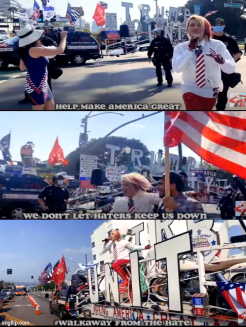 MAGA respond to #BLM with a DANCE OFF! Which side are you on? Love or Hate? | image tagged in maga,trump | made w/ Imgflip meme maker