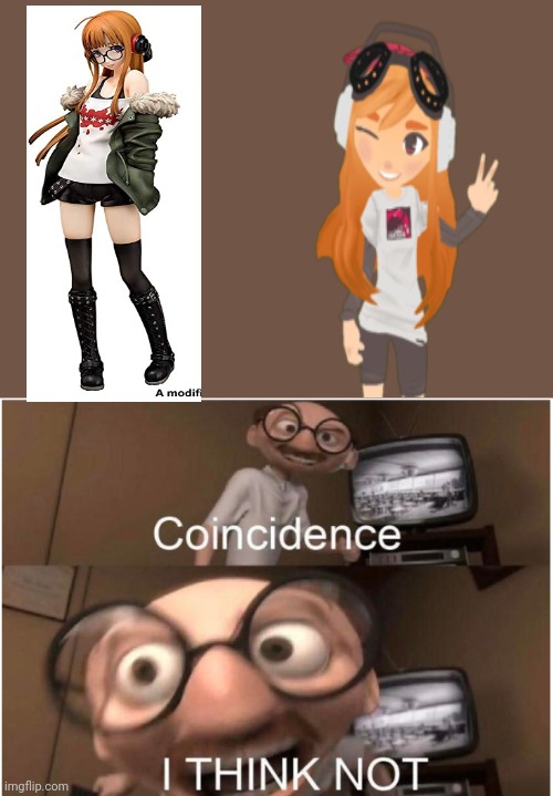 Meggy and the other girl looks the some don't you think? | image tagged in coincidence i think not,memes,funny,smg4 | made w/ Imgflip meme maker