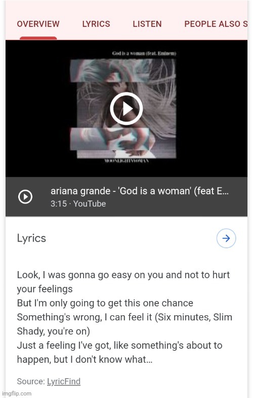 Ariana Grande AKA Rap God | image tagged in not sure if,ariana grande,is,eminem | made w/ Imgflip meme maker