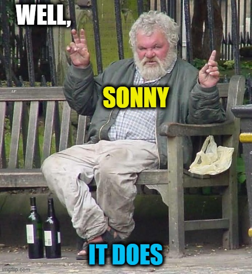 WELL, IT DOES SONNY | made w/ Imgflip meme maker