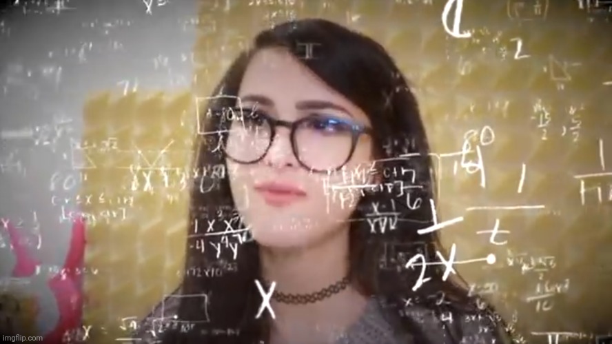 Sssniperwolf Thinking Hard | image tagged in sssniperwolf thinking hard | made w/ Imgflip meme maker