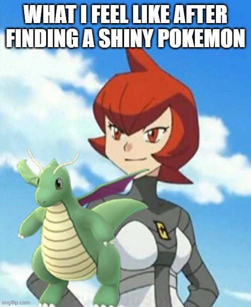WHAT I FEEL LIKE AFTER FINDING A SHINY POKEMON | image tagged in smug,smug mars,shiny,pokemon | made w/ Imgflip meme maker