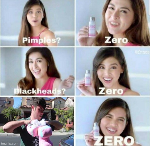 Unikitty Destruction? ZERO | image tagged in pimples zero,plainrock124 only 2000 for ever made | made w/ Imgflip meme maker