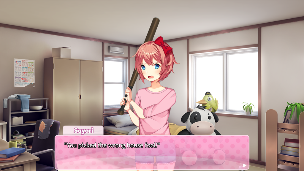 You Picked The Wrong House Fool DDLC Edition Memes Imgflip