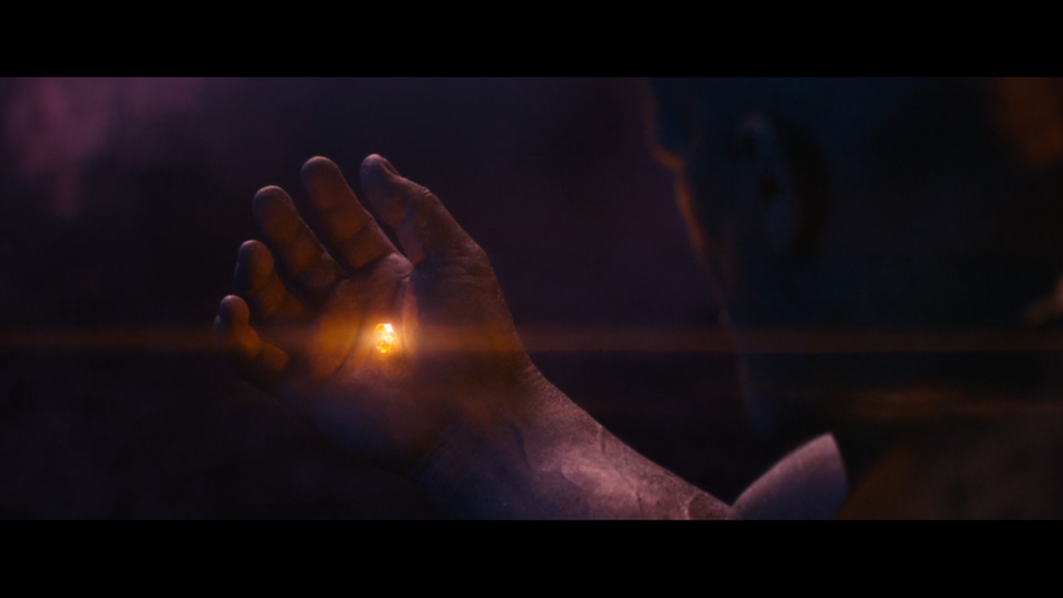 Thanos Holding Soulstone Blank Meme Template