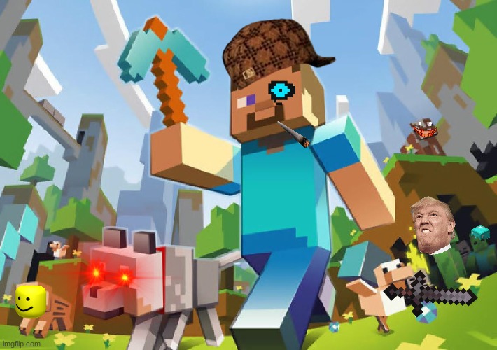 Memecraft is the new "cool" | image tagged in minecraft | made w/ Imgflip meme maker