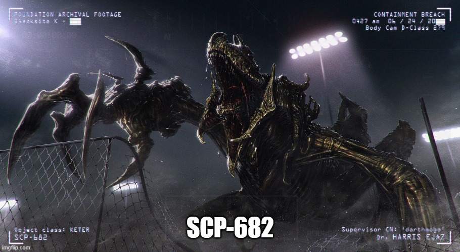 SCP-682 | made w/ Imgflip meme maker
