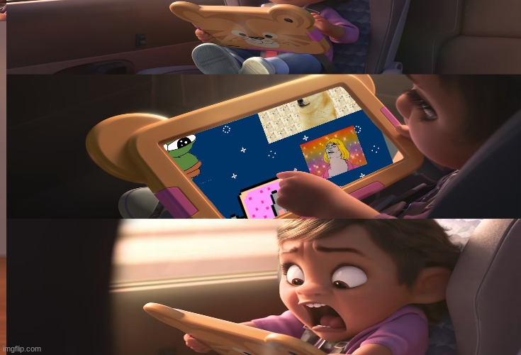 sO sCaRy | image tagged in wreck it ralph | made w/ Imgflip meme maker