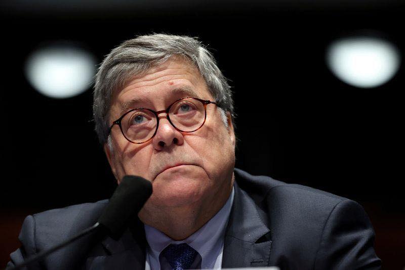 High Quality attorney general William Barr Blank Meme Template