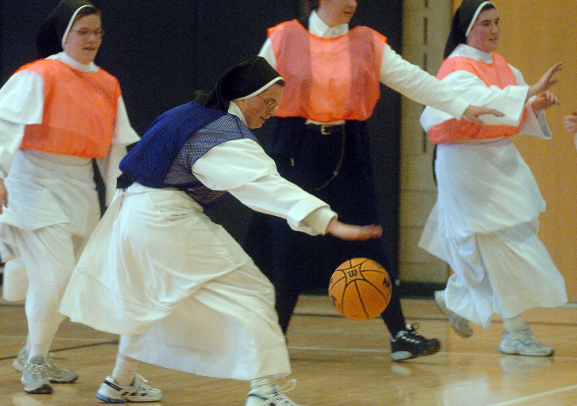 in the name of the lord i'm finna brake them ankles sister mary Blank Meme Template