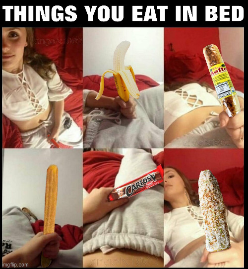 image tagged in food,bed,dick pic,corn,candy,weiner | made w/ Imgflip meme maker