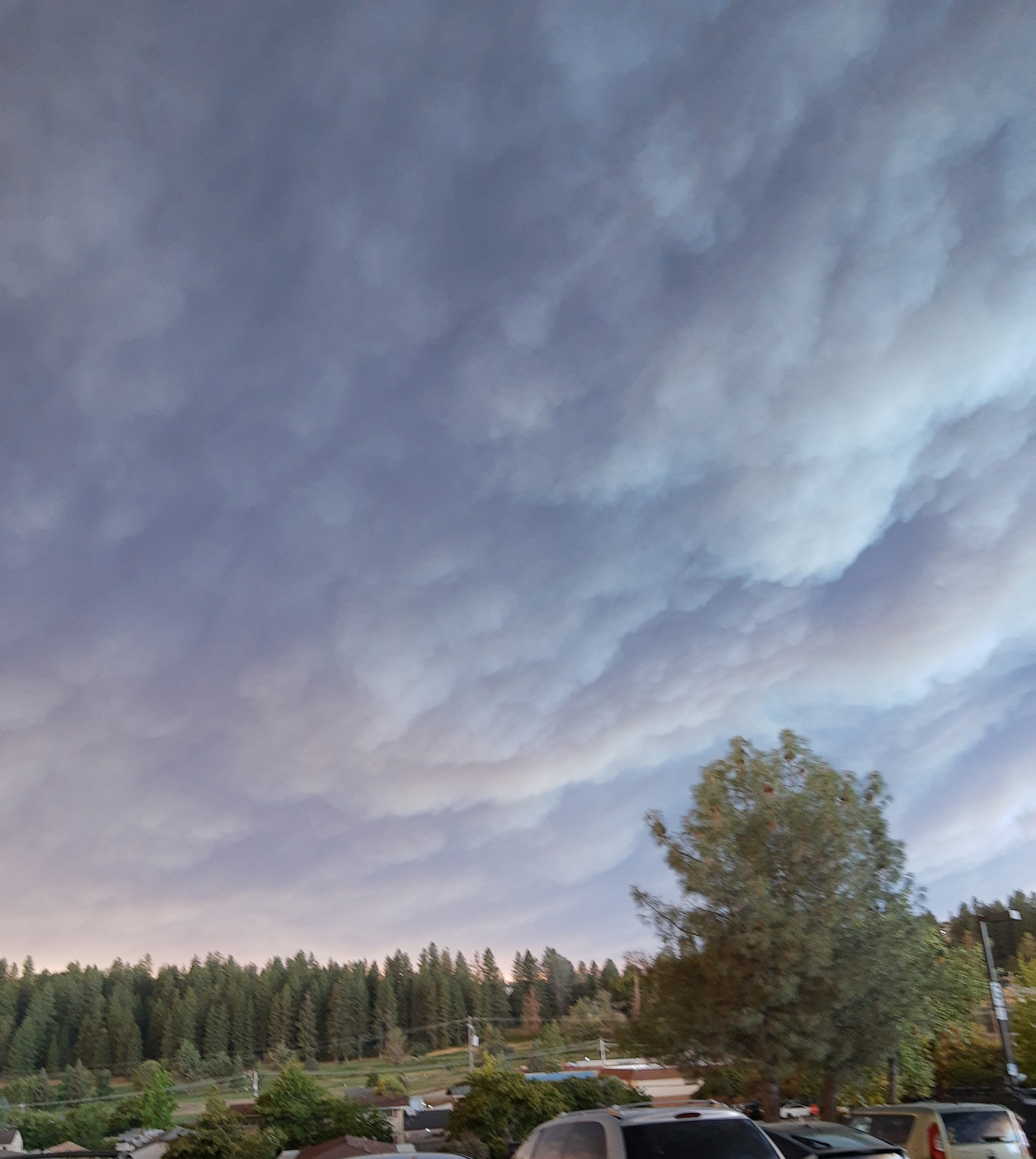 California smoke clouds Blank Meme Template