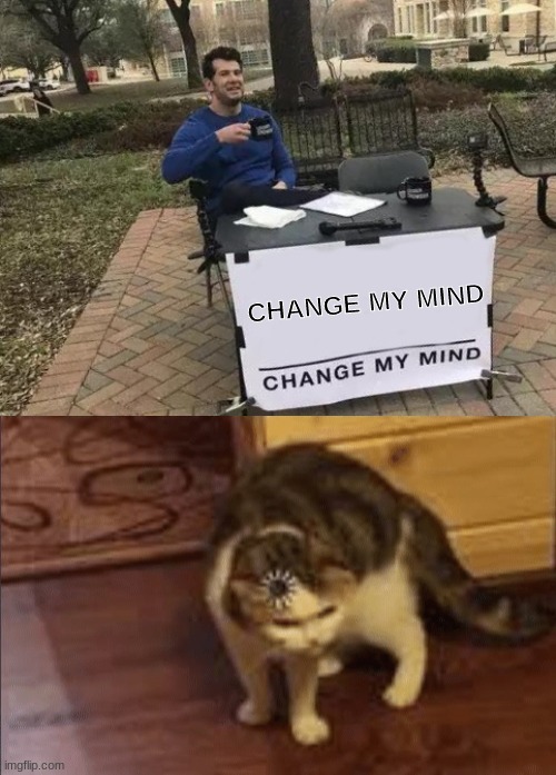 confusion | CHANGE MY MIND | image tagged in memes,change my mind,visible confusion | made w/ Imgflip meme maker