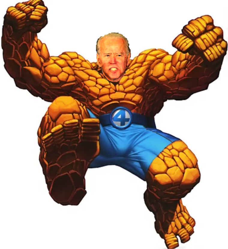 Joe "The Thing" Biden Blank Meme Template