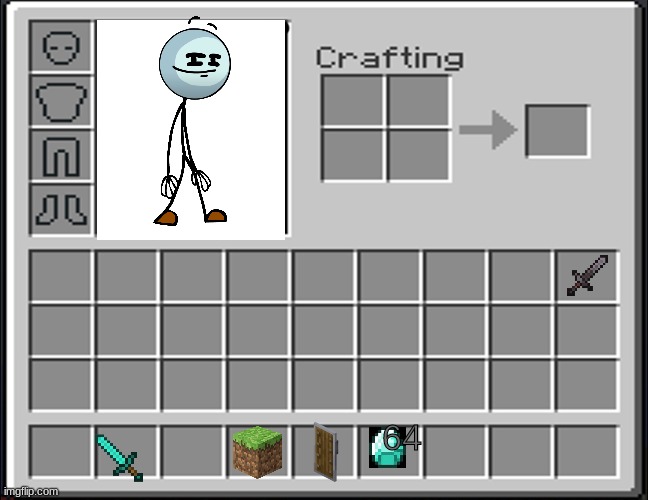 Minecraft Inventory | 64 | image tagged in minecraft inventory | made w/ Imgflip meme maker