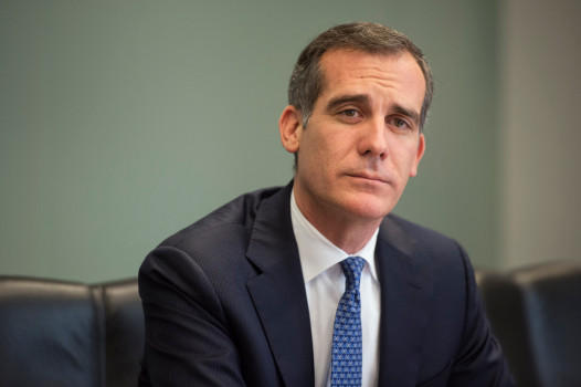 Idiot Mayor Garcetti Blank Meme Template