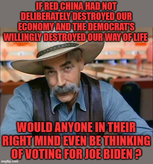 i cannot tell a lie | IF RED CHINA HAD NOT DELIBERATELY DESTROYED OUR ECONOMY AND THE DEMOCRAT'S WILLINGLY DESTROYED OUR WAY OF LIFE; WOULD ANYONE IN THEIR RIGHT MIND EVEN BE THINKING OF VOTING FOR JOE BIDEN ? | image tagged in 2020 elections,joe biden,democrats,communism | made w/ Imgflip meme maker