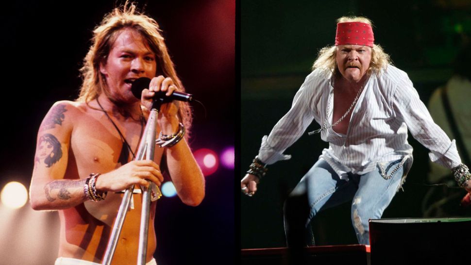 High Quality axl rose getting old Blank Meme Template