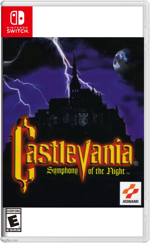 a game that i want to be on switch | image tagged in memes,funny,castlevania,nintendo switch | made w/ Imgflip meme maker