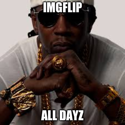 2 Chainz | IMGFLIP ALL DAYZ | image tagged in 2 chainz | made w/ Imgflip meme maker