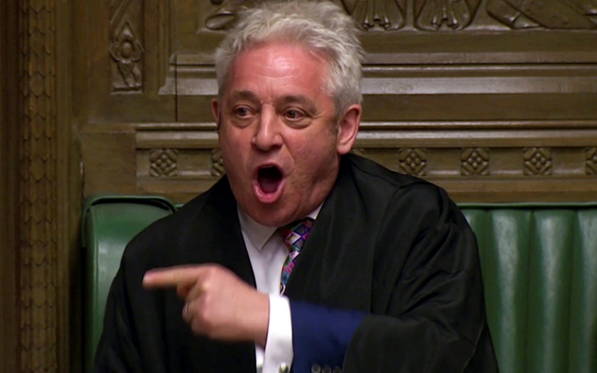 John Bercow Blank Meme Template