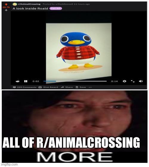 More! | ALL OF R/ANIMALCROSSING | image tagged in blank white template | made w/ Imgflip meme maker