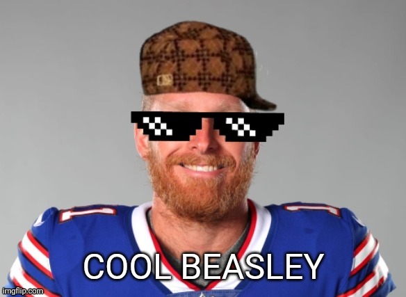 Cool Beasley | image tagged in buffalo bills | made w/ Imgflip meme maker