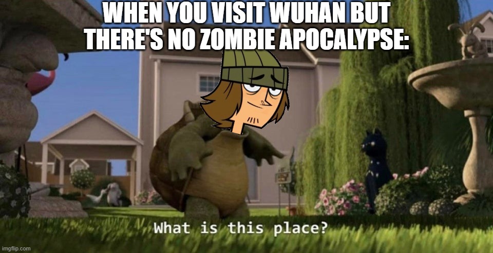 What is this place | WHEN YOU VISIT WUHAN BUT THERE'S NO ZOMBIE APOCALYPSE: | image tagged in what is this place | made w/ Imgflip meme maker