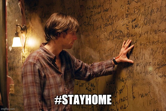 How people serious about Covid19 look. | #STAYHOME | image tagged in stay home,coronavirus,insanity | made w/ Imgflip meme maker