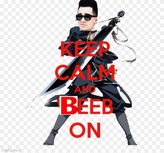 Beebs | image tagged in funny,brendon urie,panic at the disco,anime,weaboo | made w/ Imgflip meme maker