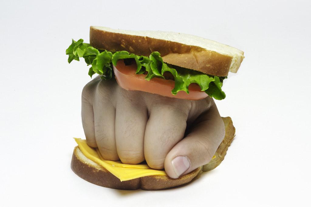knuckle sandwich Blank Meme Template