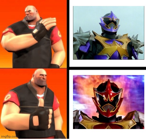Heavy wants to be Wolzard Fire instead of Original Wolzard | image tagged in memes,tf2 heavy,super sentai,wolzard,funny,power rangers | made w/ Imgflip meme maker