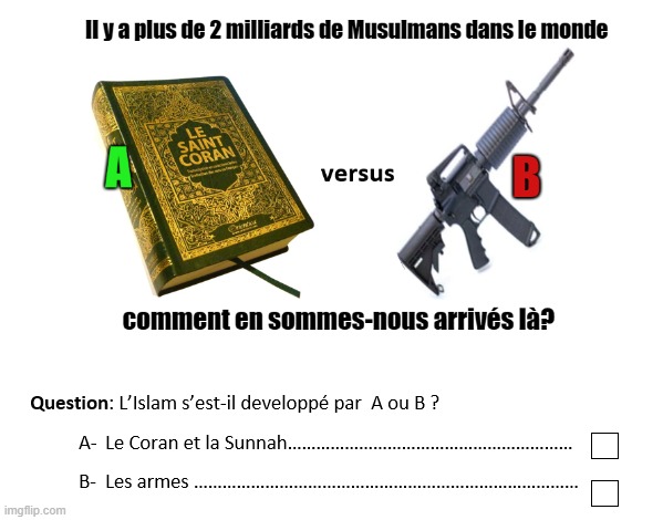 Coran ou arm? | image tagged in islam | made w/ Imgflip meme maker