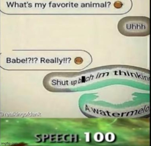 Speech 100 | image tagged in funny memes | made w/ Imgflip meme maker