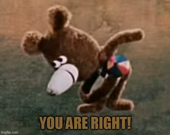 YOU ARE RIGHT! | made w/ Imgflip meme maker