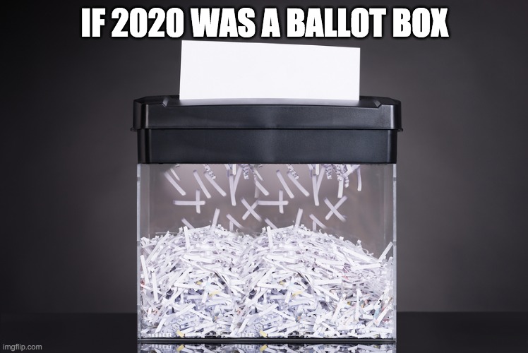 Shredder | IF 2020 WAS A BALLOT BOX | image tagged in shredder,2020,2020 sucks,election 2020 | made w/ Imgflip meme maker