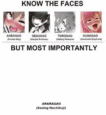 Know the Faces Anime Blank Meme Template