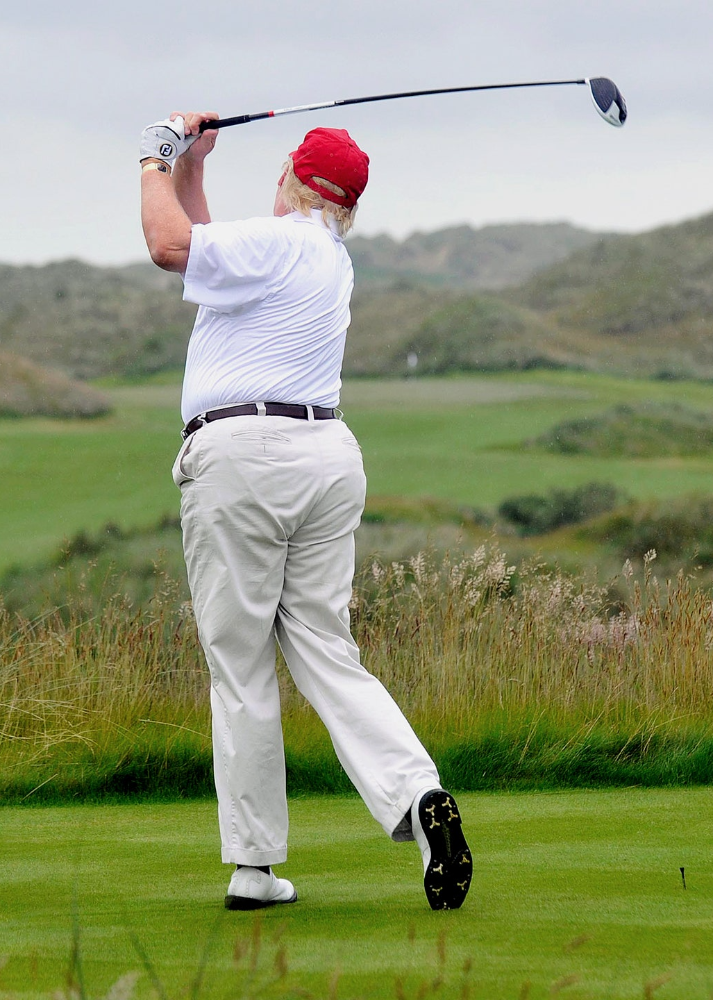 High Quality Trump Golf Blank Meme Template