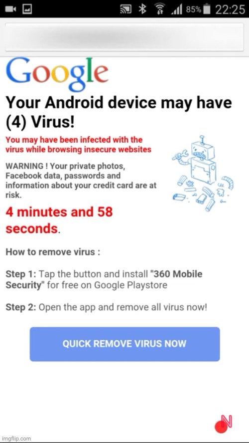 Android Virus! | image tagged in android virus | made w/ Imgflip meme maker