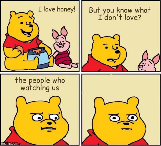 i dont know why i posted this | image tagged in stop watching us,4th wall | made w/ Imgflip meme maker